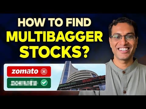 Zomato is a Multibagger. Let's talk about HOW to identify Multibaggers? Akshat Shrivastava thumbnail