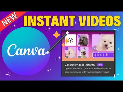 How to Create a Video in Canva in Under 60 Seconds thumbnail