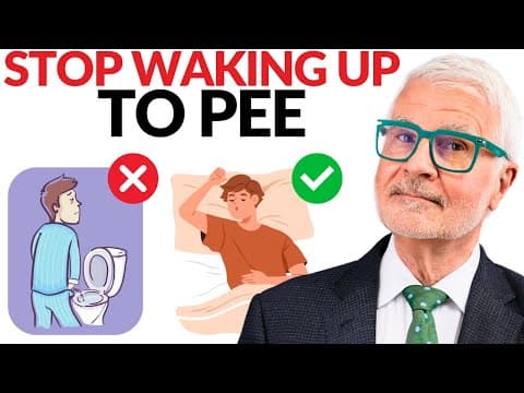 No More Waking Up To Pee at Night! | Dr. Steven Gundry thumbnail