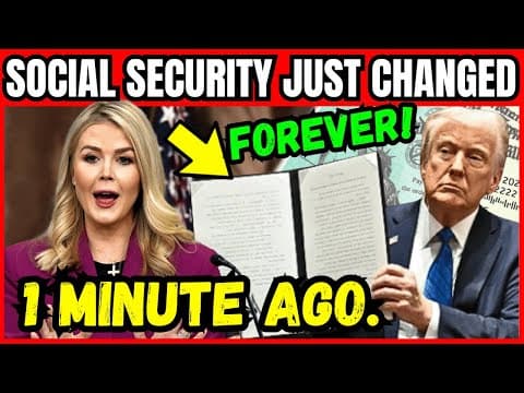 TRUMP DECLARES WAR: SOCIAL SECURITY FRAUD SCHEME SHATTERED – DC IN FREEFALL! thumbnail