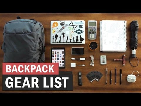 What Essential Items Should You Carry in Your Backpack? thumbnail