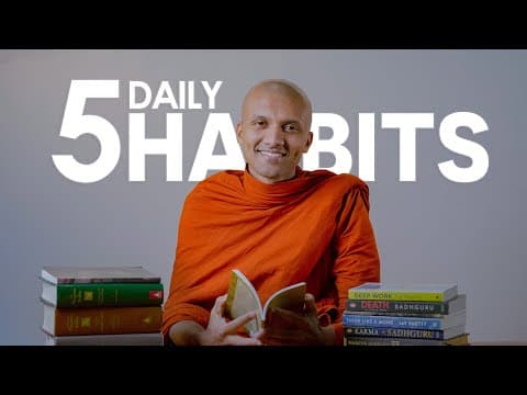 5 Small Habits that Will Change Your Life Forever (Monk Advise) | Buddhism In English thumbnail