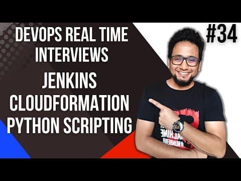 Jenkins Interview Questions for DevOps Experienced | AWS Cloudformation Interview Questions | Python thumbnail