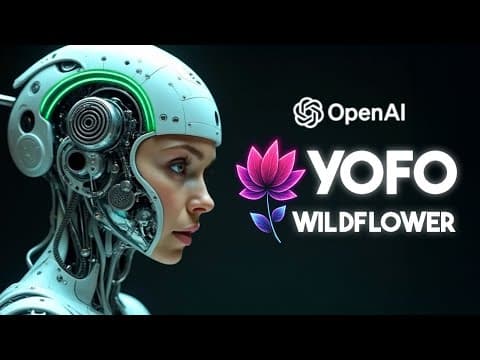 OpenAI’s YOFO WILDFLOWER Leak SHOCKS Everyone: Open Source or GPT 5 thumbnail