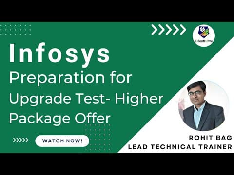 Infosys 2026 Sp DSP Role Preparation🔥|Upgrade Test- Higher Package Offer process thumbnail