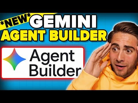 Google Gemini’s NEW AI Agent Builder Just Dropped 👀 (How To Use Gemini’s New Agent Builder) thumbnail