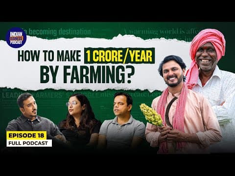 How can you make 1cr/year with farming? | BharatAgri Co-founders |Indian Business Podcast EP18 thumbnail