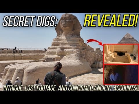 Lost Footage from Secret Digs at Giza Found! Confirming Ancient Accounts with Modern Technology! thumbnail