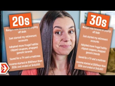 Money in Your 20s vs Your 30s thumbnail