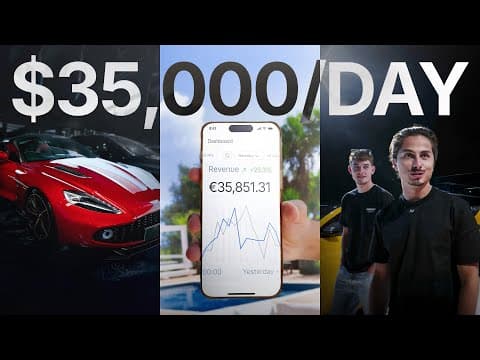 Day In The Life of a Dropshipping Millionaire ($35k/Day) thumbnail