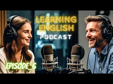 English Learning Podcast Conversation Episode 6 | Elementary | Elementary English Listening thumbnail