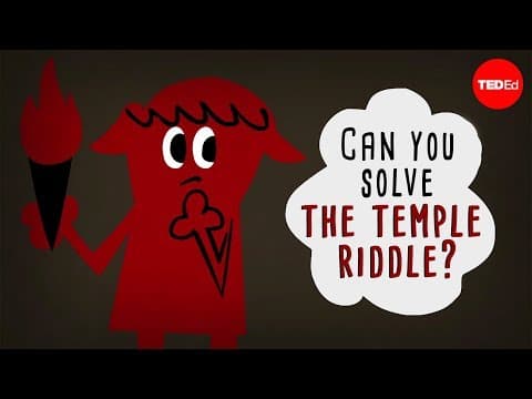 Can you solve the temple riddle? - Dennis E. Shasha thumbnail