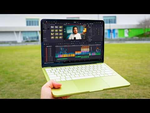 Can I edit a video on the MacBook Neo? thumbnail