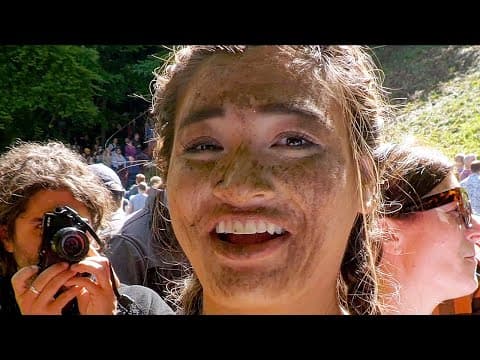 Ozzy Man Reviews: Cheese Rolling Festival 2024 thumbnail