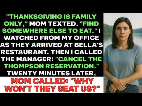 A Family Excluded One Daughter From Thanksgiving — Then Learned Who Owned the Restaurant thumbnail