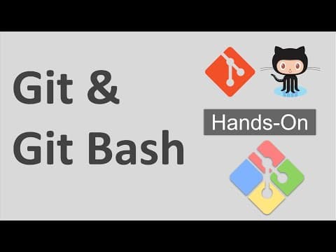Learn Git and Git Bash with Hands-On Demo | Raghav Pal thumbnail