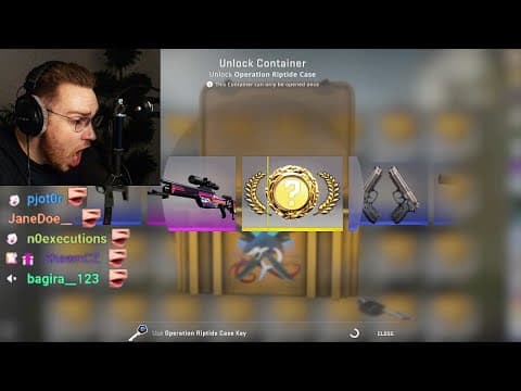 ohnepixel gets insanely lucky opening viewer's cases thumbnail