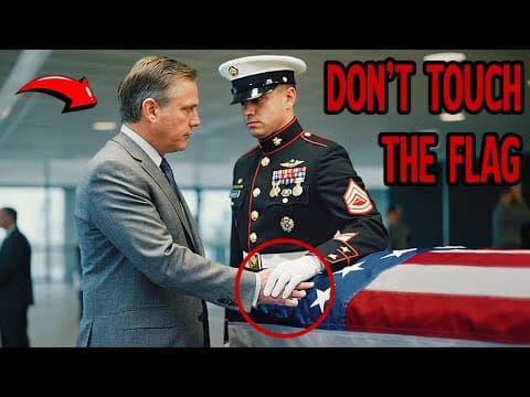 Airport Staff Stop Tomb Guard Escorting Fallen Soldier - What Happens Next Will Move You thumbnail