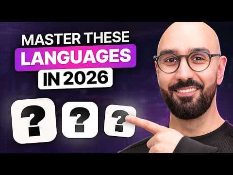 Top 5 Programming Languages to Learn in 2026 to Get Hired thumbnail
