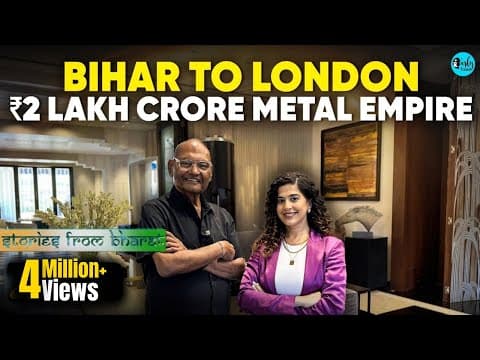 Inspiring Journey of Metal King, Vedanta Chairman Anil Agarwal |Stories From Bharat EP32|Curly Tales thumbnail