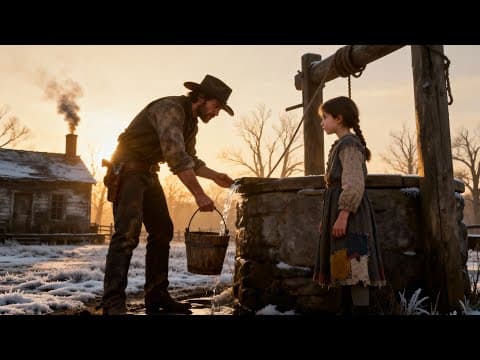 A Little Girl Went to the Well Alone Each Day for Her Ill Mother—Until a Cowboy Asked, Are You Alone thumbnail