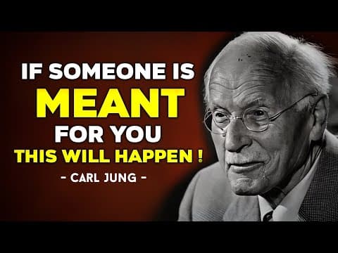 CARL Jung : When The ENERGY of Two SOULS Aligns, No Force Can Keep Them Apart | CARL JUNG PHILOSOPHY thumbnail