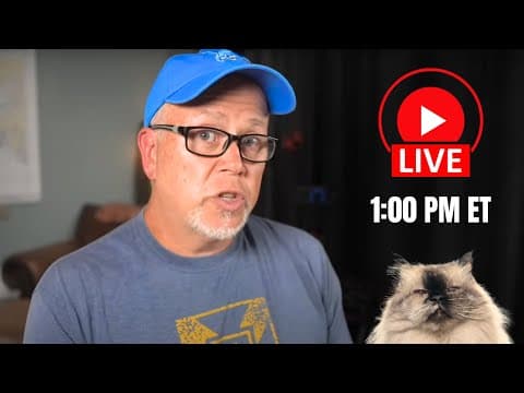 START your Youtube Channel TODAY! Live Q&A and FREE Tools! thumbnail
