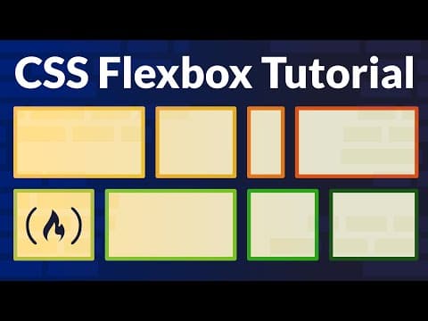 Learn CSS Flexbox in 2 Hours – Tutorial for Beginners thumbnail