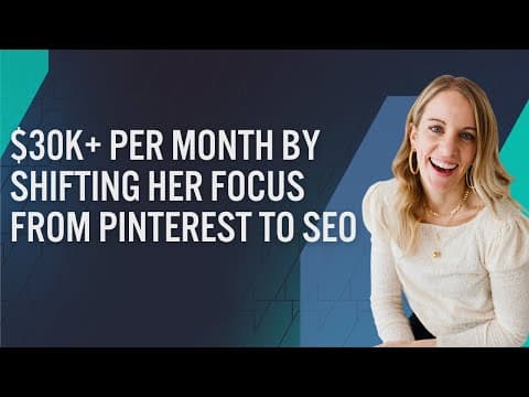 How Did Jen Biswas Earn Over $30,000 a Month with SEO? thumbnail