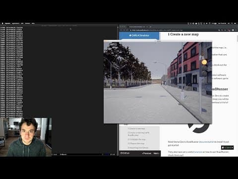 George Hotz | Programming | comma.ai openpilot + carla = openpilot for computer! part2 | AoC Day 16 thumbnail
