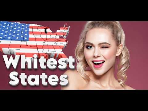 10 Whitest States in the US. thumbnail