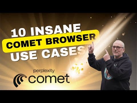 Comet Browser Booking Meetings, Drafting Emails, Beating Competitors thumbnail