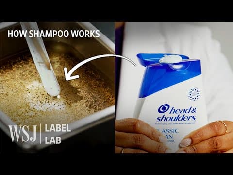 What's In Dandruff Shampoo? Chemist Breaks Down Head & Shoulders Ingredients | WSJ Label Lab thumbnail