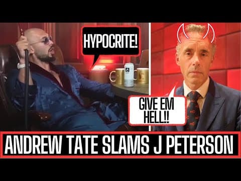 ANDR3W TATE OWNS JORDAN PETERSONS HYPOCRISY thumbnail