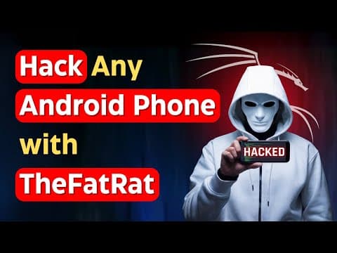 How to Hack Any Android Phone with TheFatRat in Kali Linux? thumbnail