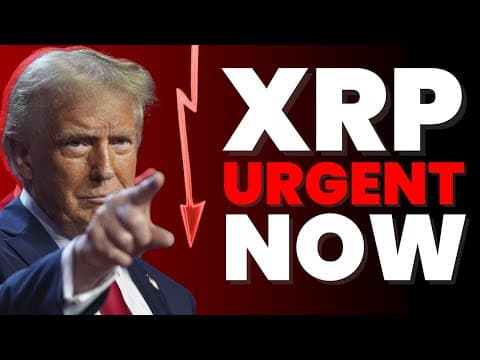 XRP Emergency: Do this NOW thumbnail