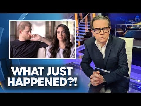 Meghan Markle Marriage Split Hell As Homesick Harry Quits USA | What Just Happened? Kevin O'Sullivan thumbnail