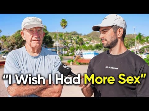 Asking 70 Year Old Millionaires About Their Biggest Regrets in Life thumbnail