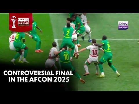Senegal vs Morocco | Controversy erupts in the final minutes as Brahim Díaz misses a penalty | AFCON thumbnail