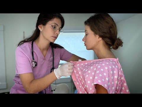 ASMR Real Person Women’s Health Ob-Gyn Medical Exam | ‘Unintentional’ Style, Soft Spoken thumbnail