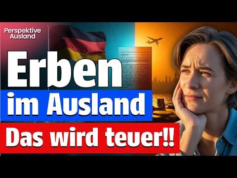 Erblasser in Deutschland, Erbe im Ausland: Steuerschock vermeiden! thumbnail