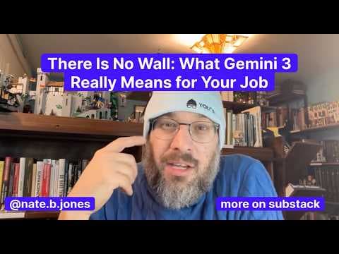 There Is No Wall: What Gemini 3 Really Means For Your Job thumbnail