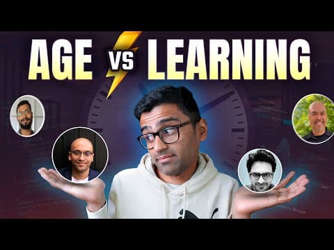 Can I learn data science if I am more than 30? thumbnail