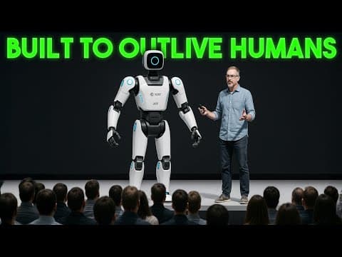 New AI Robot DARWIN Is Basically Immortal: It Powers Itself and Runs Forever! thumbnail
