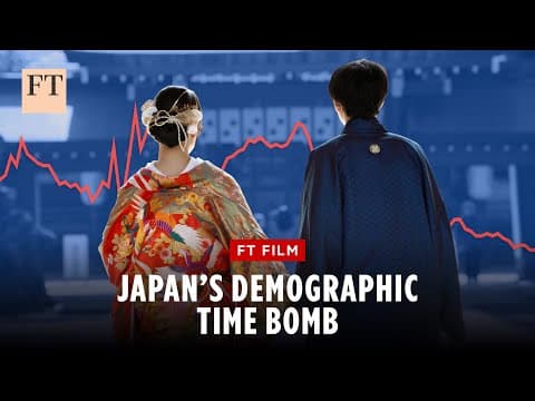 Japan's population crisis reaches tipping point | FT Film thumbnail