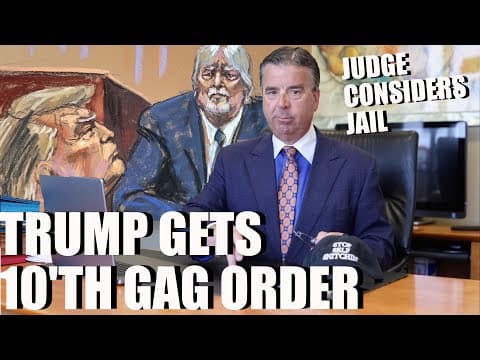 Did Trump Violate His Gag Order Again in Court? thumbnail