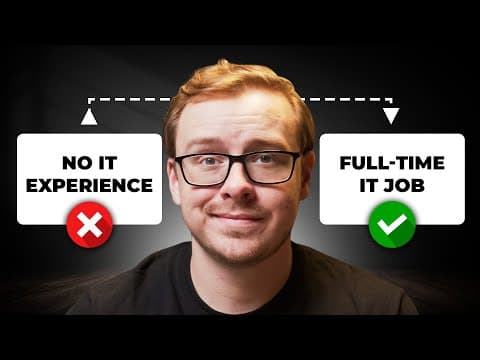 How Anyone Can Learn IT Support (Beginner Roadmap) thumbnail