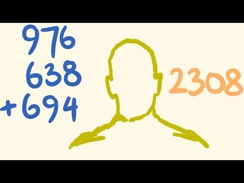 How to Mentally Add Large Numbers Quickly thumbnail