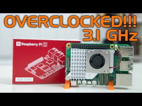 How to Overclock Raspberry Pi 5 to 3.1 GHz Safely thumbnail