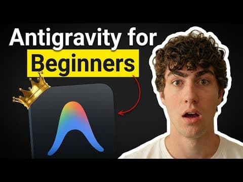 The NEW AI Tool EVERYONE Needs To Learn (Google Antigravity) thumbnail